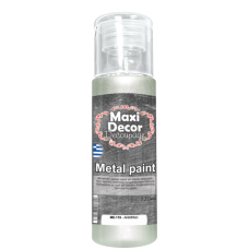 Ακρυλικό Μεταλλικό Χρώμα 130ml Maxi Decor Ανθρακί ΜE119_ME119130